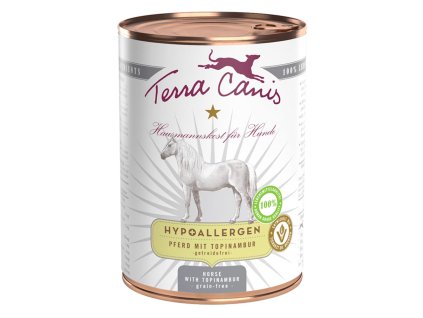 Terra Canis Hypoalergenní konzerva Kůň s topinamburem 400 g