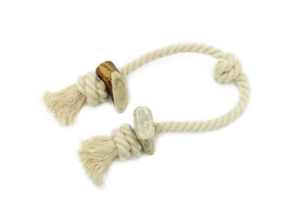 4DOGS Jelení paroží pro psy na laně String Double M