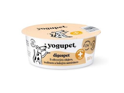 Yogupet Jogurt pro psy Digespet – s olivovým olejem