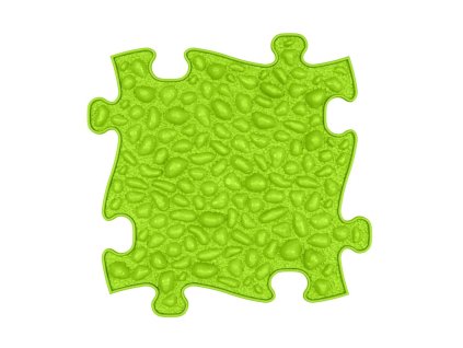 Ortopedická podložka - oblázky tvrdé - limetková