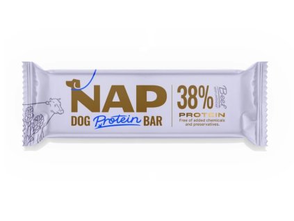 NAP Proteinová tyčinka pro psy Hovězí s levandulí 50 g