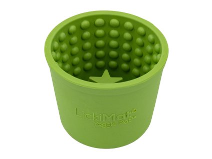 LickiMat Lízací miska Yoggie Pot Green
