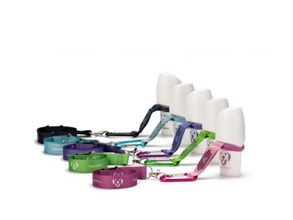 Doggyroller s karabinou Modrá