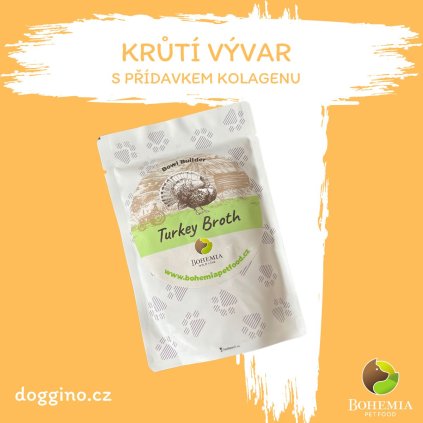 Krůtí vývar s kolagenem 100ml