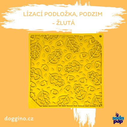 sodapup-lizaci-podlozka-podzim-zluta
