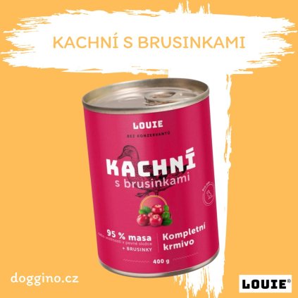 louie-kachni-s-brusinkami-400g