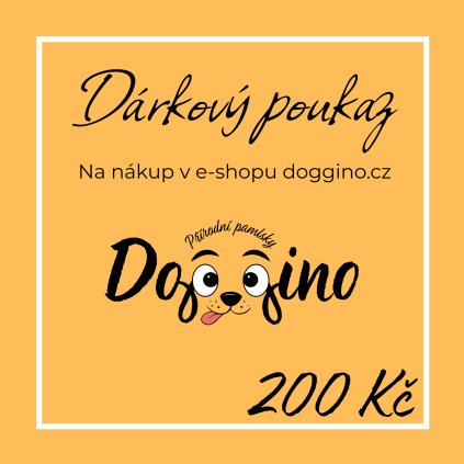 Dárkový poukaz v hodnotě 200,-