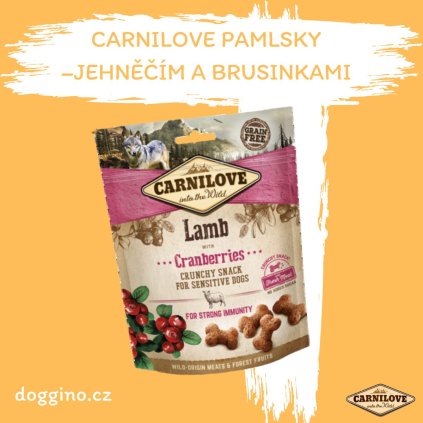 Carnilove- jehněčí s brusinkami