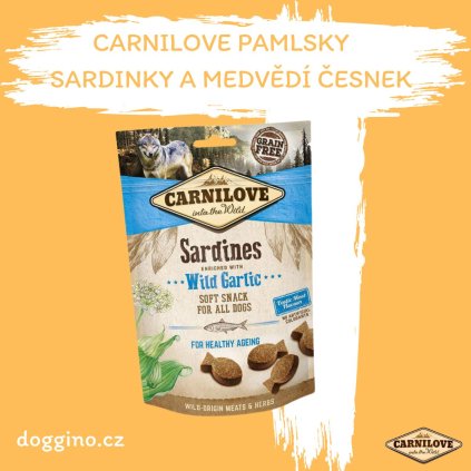 Carnilove- sardinky a medvědí česnek