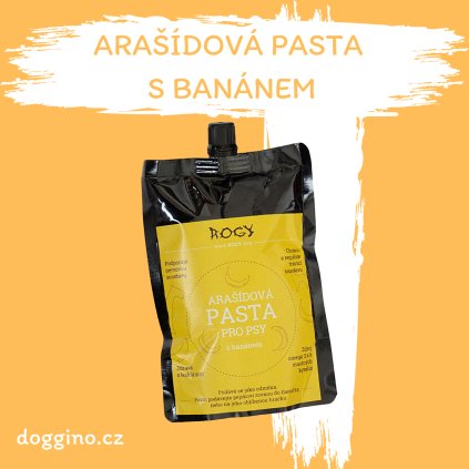 Arašídová pasta s banánem