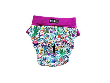 hárací kalhtoky barevné lidové květy