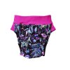 hárací kalhotky - luční kvítí na tmavé