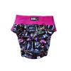 hárací kalhotky - luční kvítí na tmavé
