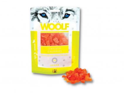 woolf chicken chunkies 100g doghouse shop pro psy