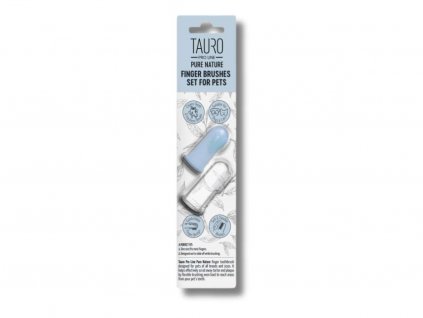 Silikonový zubní kartáček na prst TPL PURE NATURE (balení 2 ks)