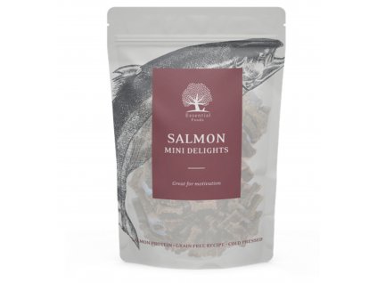 ESSENTIAL Mini Delights Salmon pamlsek pro psy 100 g