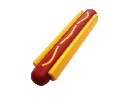 3233 sodapup hotdog super odolna nylonova zvykaci hracka