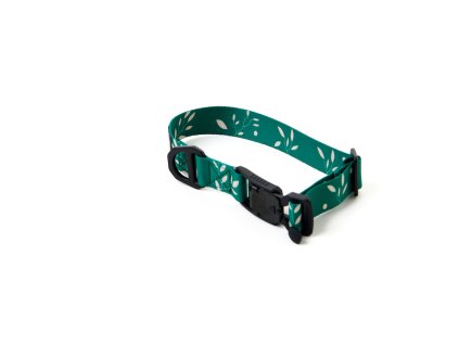 dog collar recycled fidlock green lebeddie0025 1