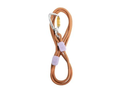 woolly wolf rope leash thin terracotta mix 578506