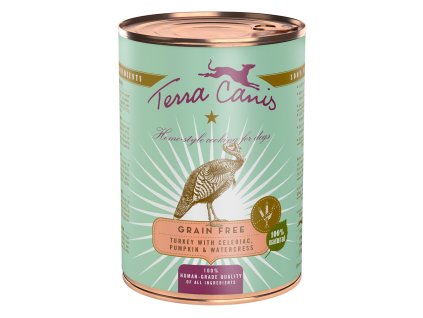 1069 1 terra canis grain free konzerva kruta s celerem dyni a rerichou 400 g