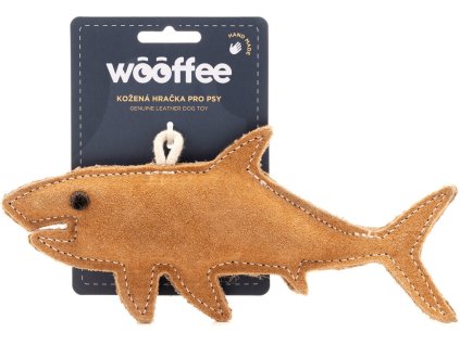 Wooffee kožená hračka Žralok