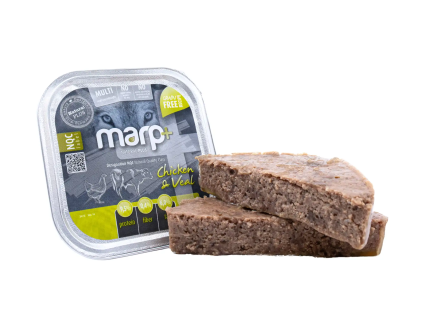 Marp Natural Plus vanička pro psy s kuřetem a telecím