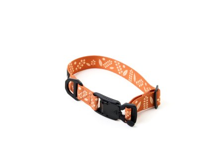 dog collar recycled fidlock terracota lebeddie0054 1