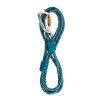 rope leash thin deep teal 825993