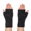 1311 Ash Knitted Wrist Gaiters DARK GREY WEB 02