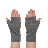 1311 Ash Knitted Wrist Gaiters GREY WEB 02