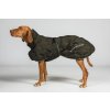 3240 BAY Thermal Dog Coat, Low set tail Olive Detail 01