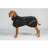 3235 BAY Mesh Dog Coat, High set tail Black Detail 01