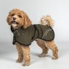 3235 BAY Mesh Dog Coat, High set tail Olive Detail 02 Web