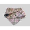 Šátek pro psa Blush Plaid2
