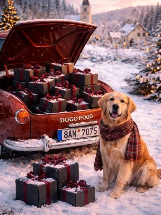 Tak jaký byl váš Ježíšek? 🎄My máme jasno. Největší radost nám dělají vaše fotky, protože vidět, jak Dogo Fogo obleček sedí...