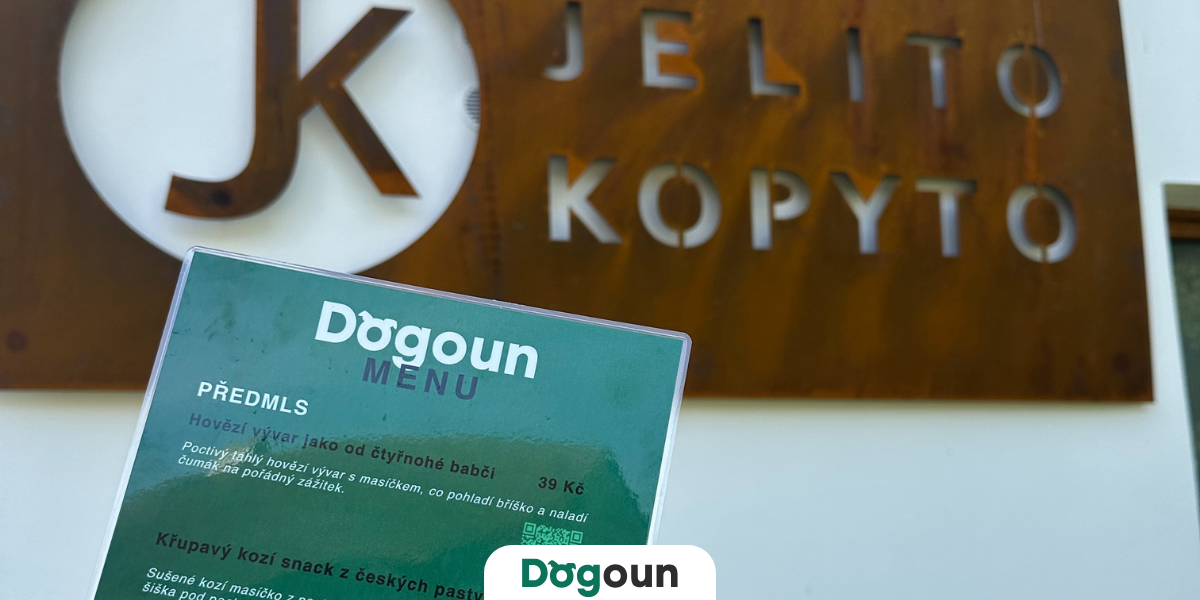 Kde se najíst se psem? Dogoun Menu servíruje tříchodové menu i pro čtyřnožce