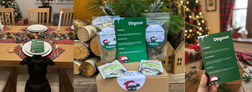 štědrovečerní Dogoun Menu