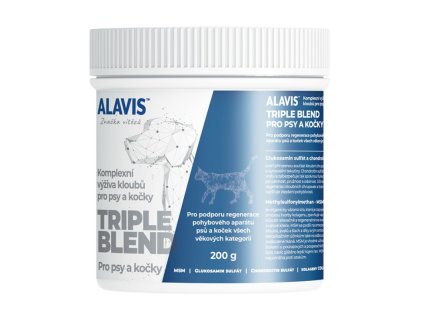 alavis triple blend pro psy a kocky 200g new