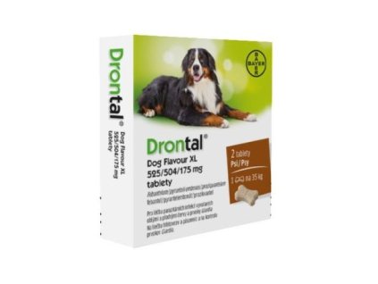 drontal dog flavour xl 525504175mg tbl2