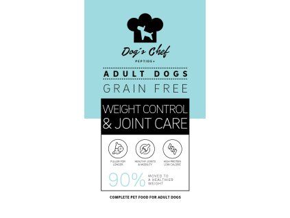 Dog’s Chef  WEIGHT CONTROL & JOINT CARE (Hmotnosť(kg) 6)