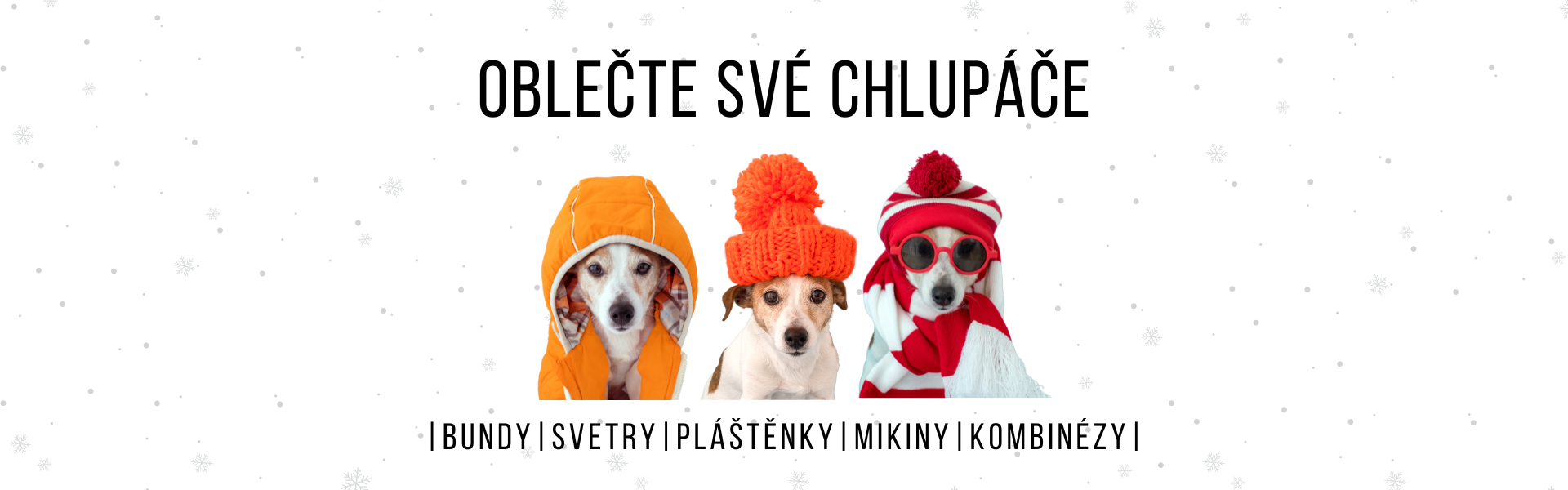 Vyberte svému pejskovi ten správný obleček do každého počasí