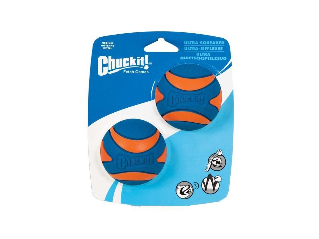vyr 42238883 1 micek ultra squeaker ball med 6 5 cm 2 na karte