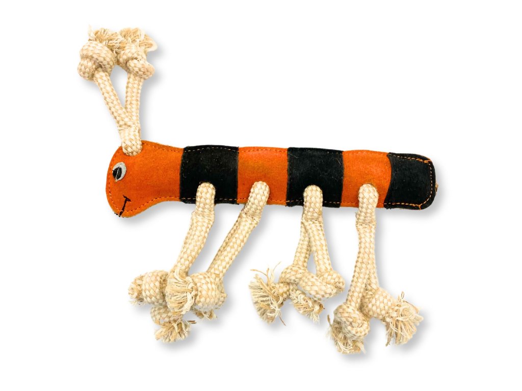 PafDog Stonozka Jarmila Hracka pro psy z kuze a juty 26cm 020520241023466373