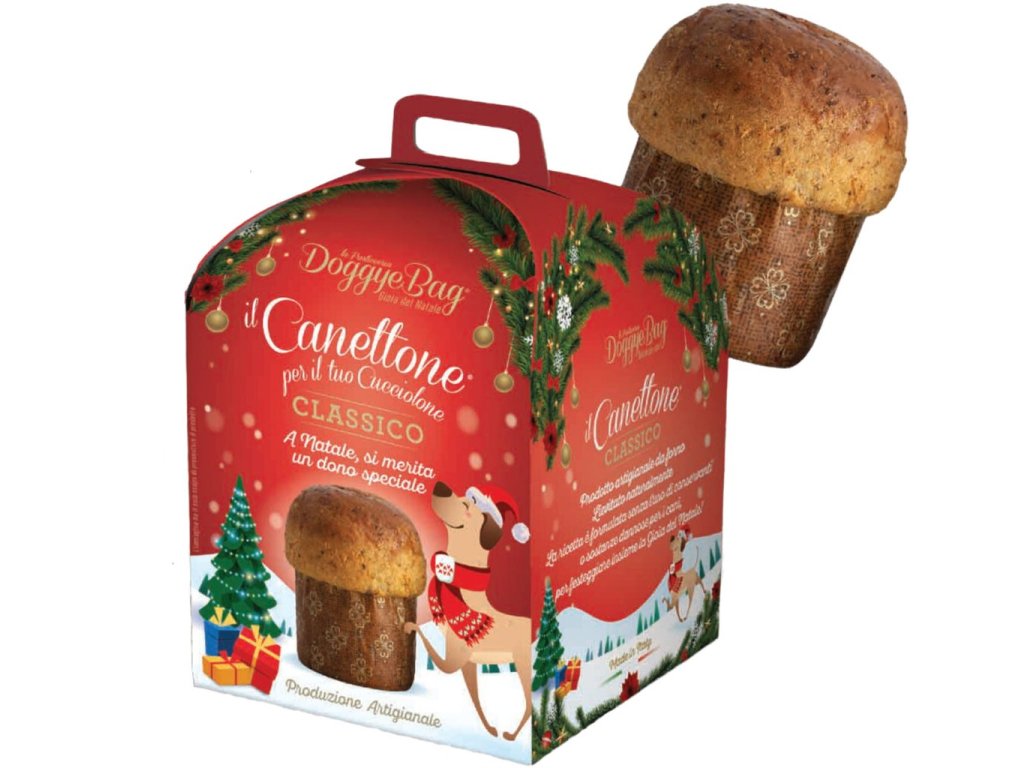 DoggyeBag Canettone Classico Vánoční dezert pro psy 125 g