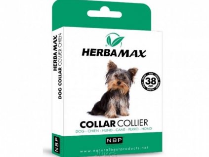 17124 1 herba max dog collar 38cm antiparazitni obojek