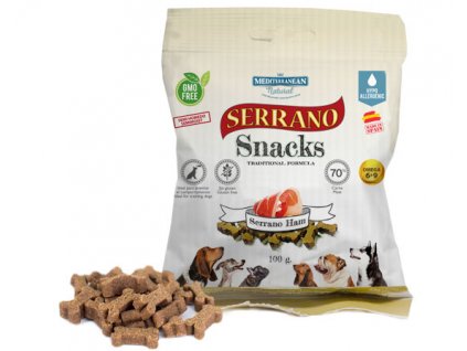 Serrano Snacks jamon serrano para perros de Mediterranean Natural
