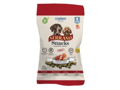 0035805 serrano snack dog serrano ham 100 g