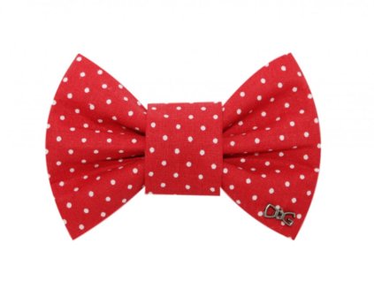 793 2 red with dots funky dog