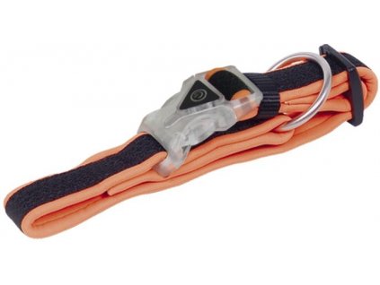 24734 1 nobby mesh preno led svitici obojek s m oranzova