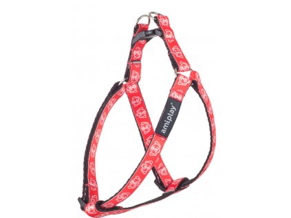 03. Adjustable Harness Joy Red Snout